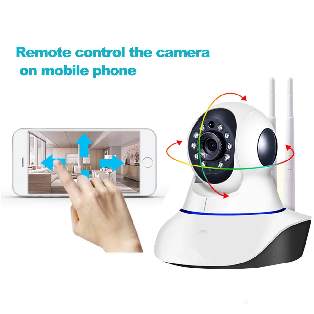 HD 1080 P IP Камера Wi Fi indoor Товары теле и видеонаблюдения P2P Беспроводной инфракрасный