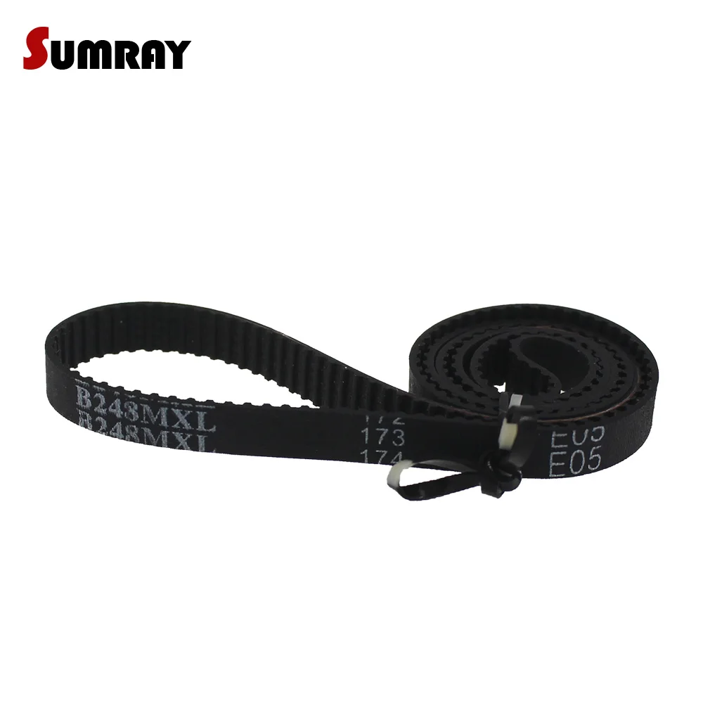 Ремень ГРМ SUMRAY MXL 192/196/198/199/200/205/212/214/218/220/221 ширина 6/10 мм для 3D принтера 2 шт.|transmission