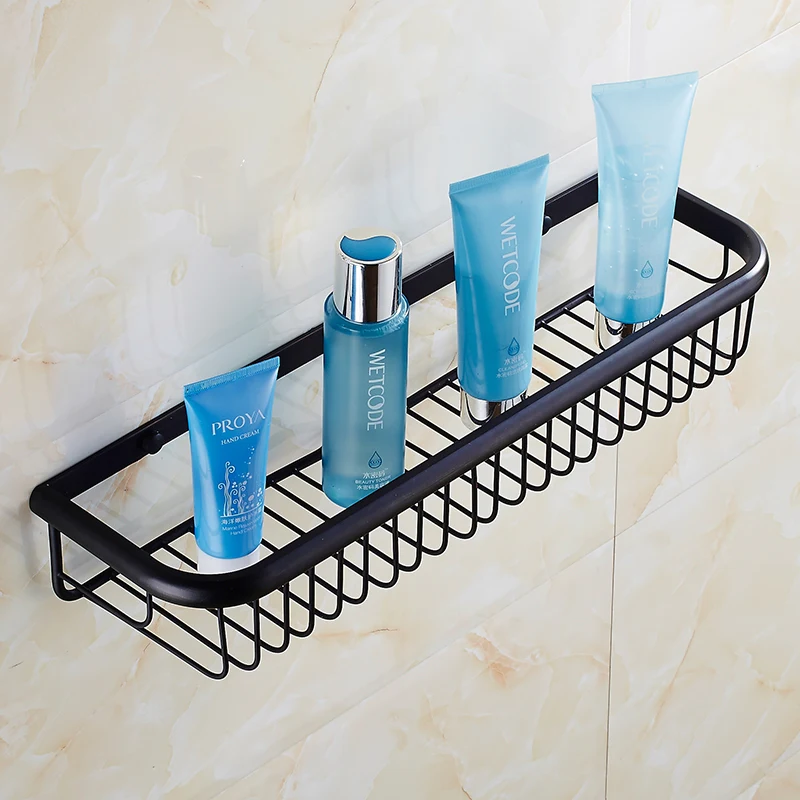 Античная черная матовая латунная вешалка для банных полотенец полка держатель