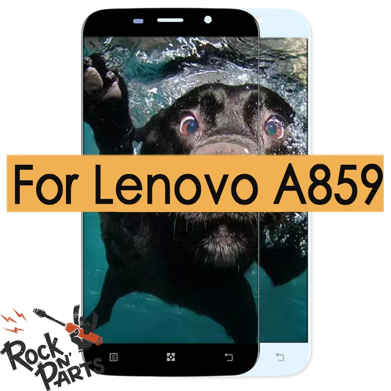 5&quot Lcd Display Touch Panel Screen Digitizer for Lenovo A859 Assembly Full Replacement | Мобильные телефоны и