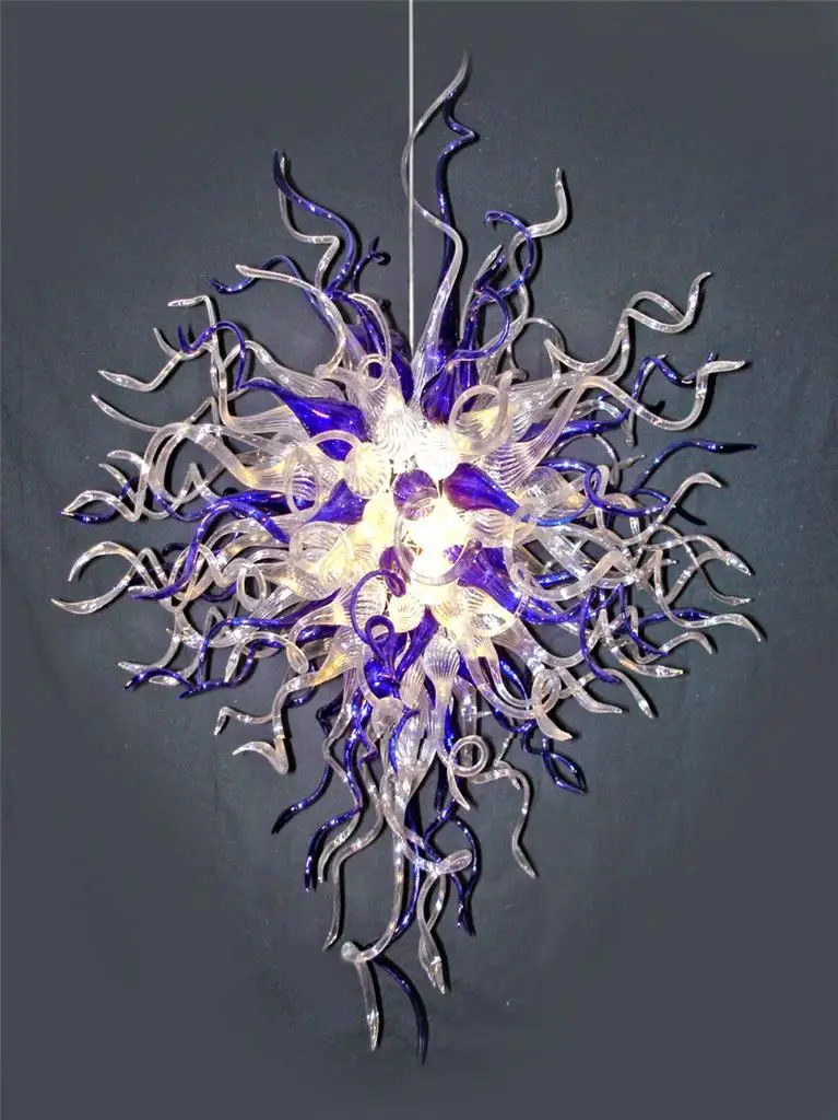 

Colored Hand Blown Murano Glass LED Chandelier for Christmas Decorative