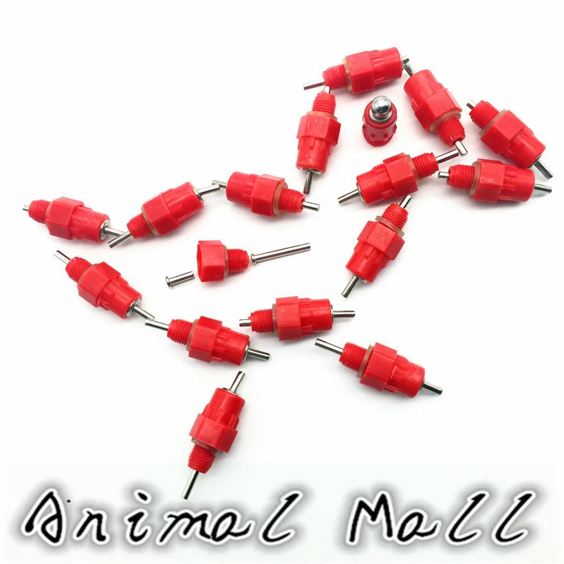 Поилка для сосков 100 шт. поилка кур водосборник товары птицы с углом обзора 360