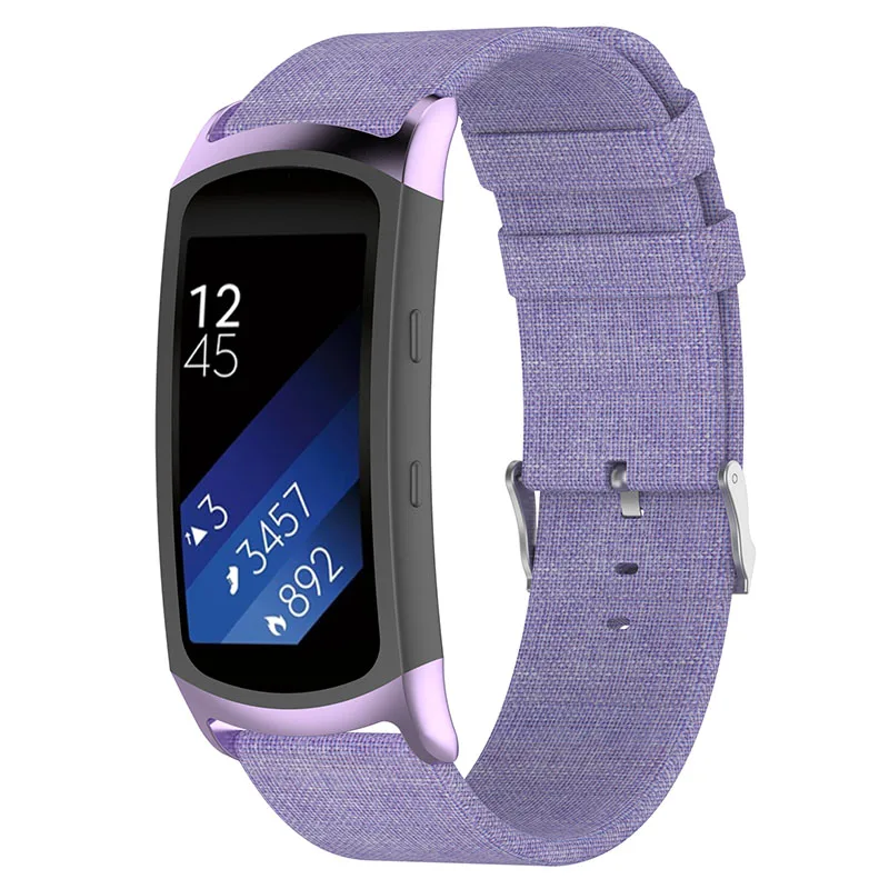 Сменный ремешок для наручных часов из парусины Samsung Gear Fit 2 Pro R360 R350 R365 HSJ