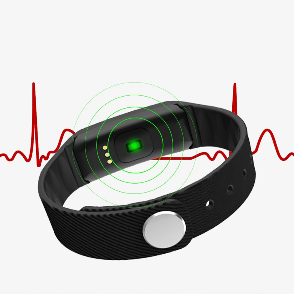 X6 монитор сердечного ритма Bluetooth Smart Браслет Шагомер IP67 жизни Водонепроницаемый