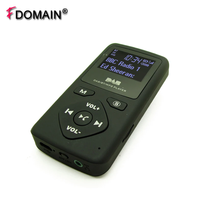 FDOMAIN портативный автомобильный стерео DAB + цифровое радио с Bluetooth MP3 плеер AUX аудио
