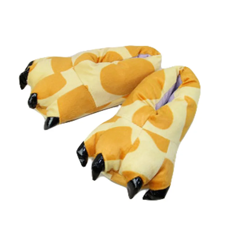 Домашние весенние тапочки унисекс для детей домашние пижамные с животными