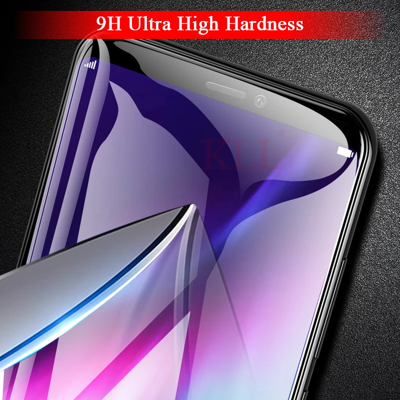Закаленное стекло с полным покрытием для Huawei Honor Note 10 Play 7 9i Защитная пленка экрана
