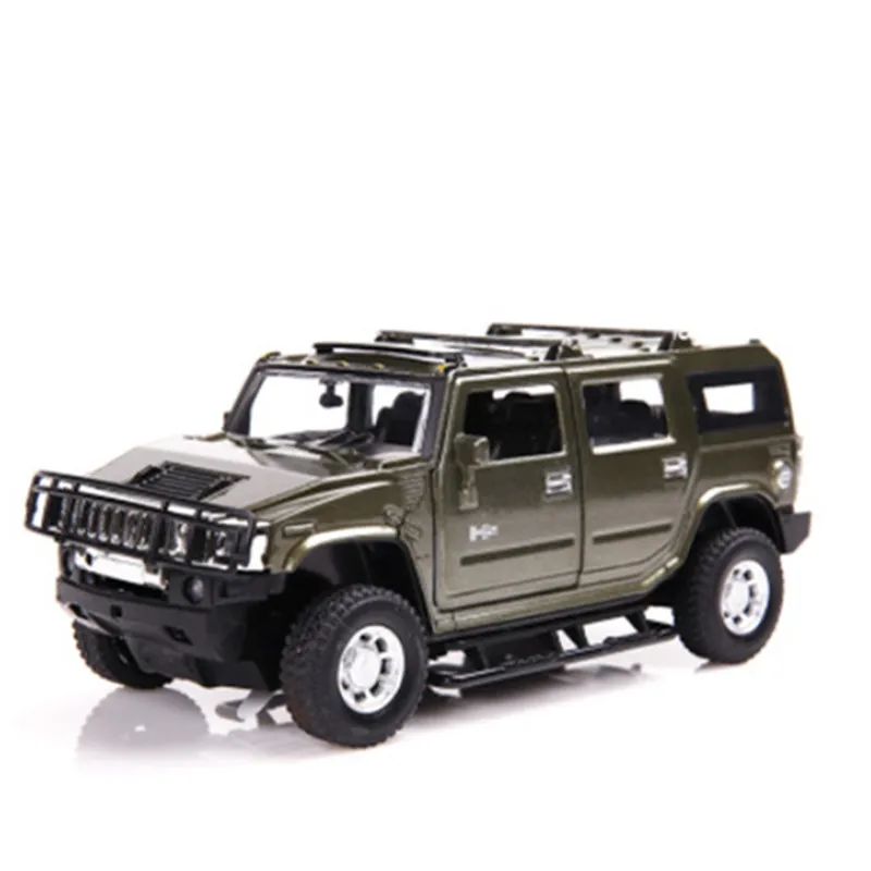 Модель автомобиля двойной лошади 1:32 модель Hummer H2 литье под давлением подарок на