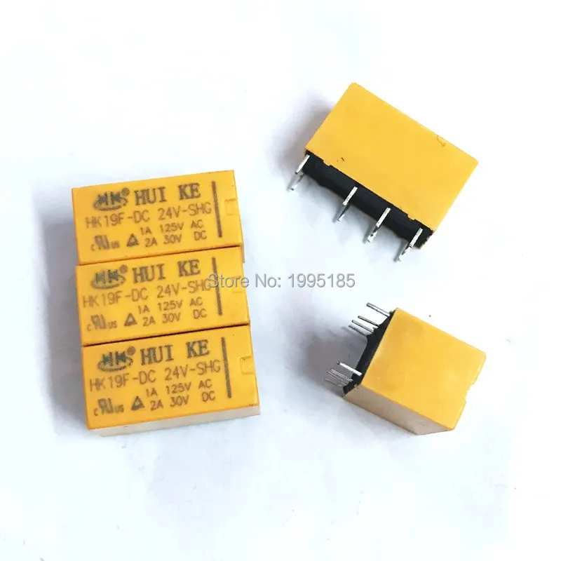 5 шт. HK19F-DC24V-SHG реле 24VDC твердотельные реле 8pin реле 24V Связь реле HK19F-DC 24 V-SHG высокого качества