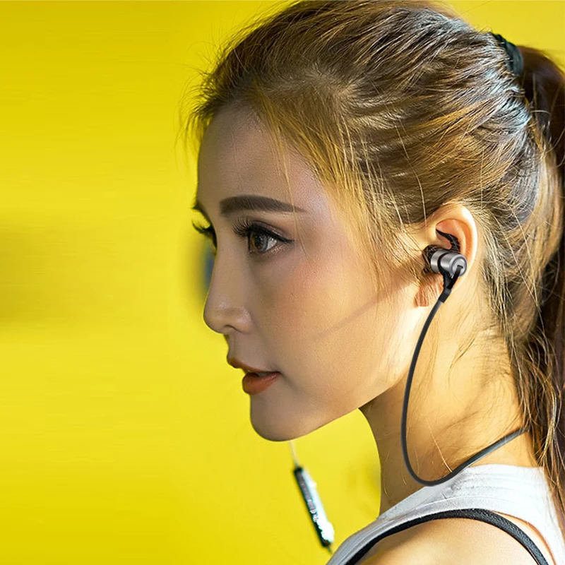 Спортивные Bluetooth наушники OBAFU D9 металлические стереонаушники с сильными басами