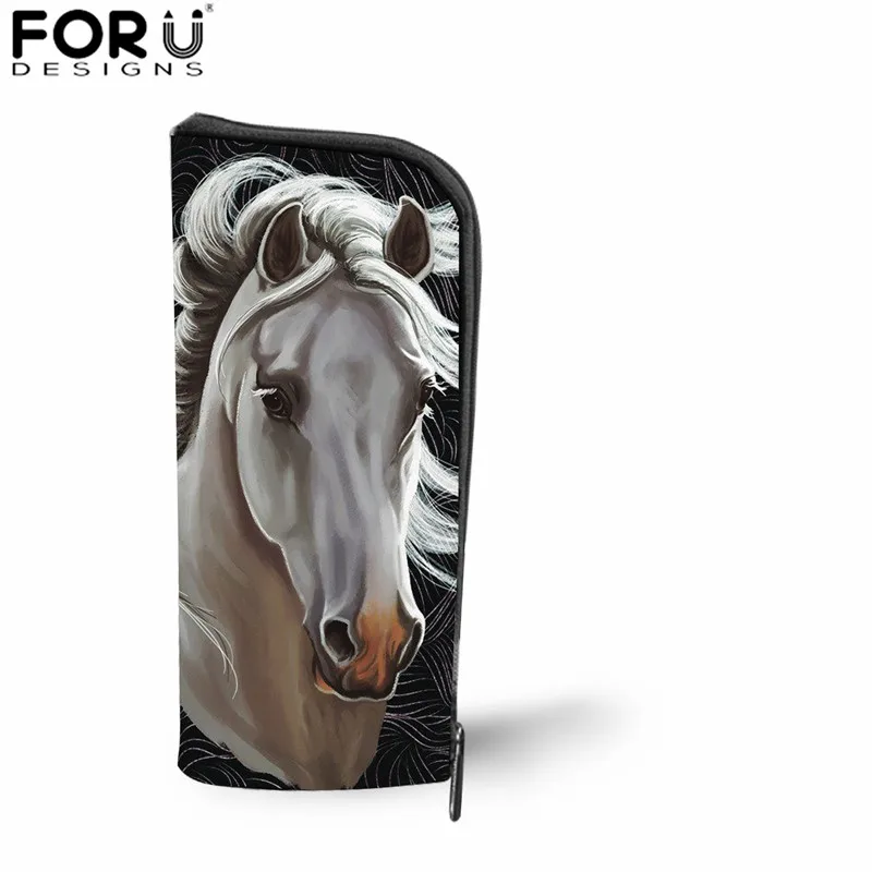 L4336D FORUDESIGNS/3d рюкзаки с рисунком лошади для Дети Мальчики Школа сумка дети ежедневно сумки для школы 3 шт./компл. Crazy Horse Рюкзак - Цвет: L4336D