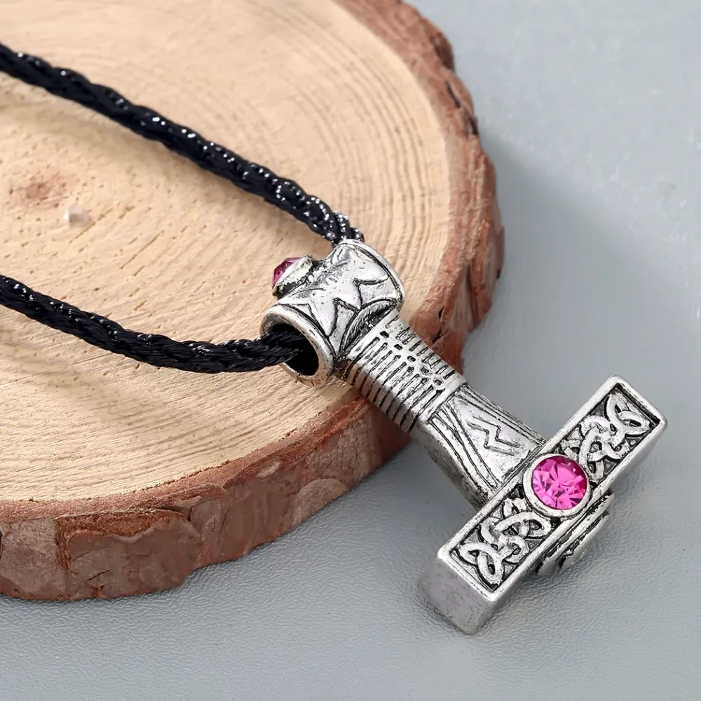 CHENGXUN новый очаровательный большой молоток для женщин и мужчин ожерелье-чокер