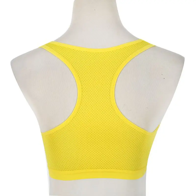 Спортивный бюстгальтер для йоги женский тренировочный дышащий бесшовный без
