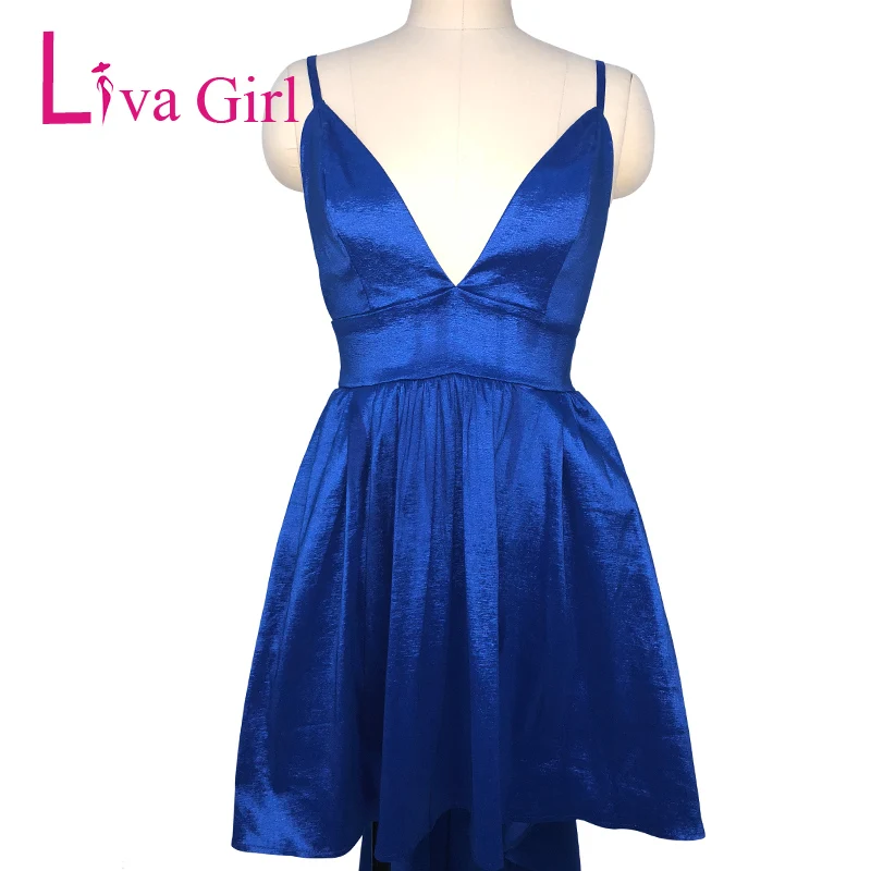 Сексуальное длинное вечернее платье LIVA GIRAL 2019 с юбкой годе и открытой спиной