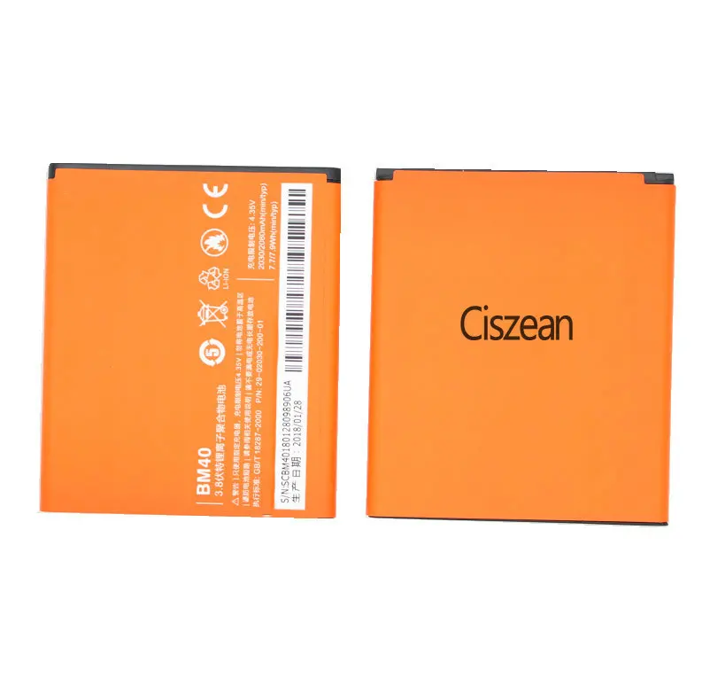 Ciszean 1x новый 3 8 V 2030/2080mAh BM40 BM 40 телефонный сменный литий-полимерный аккумулятор для