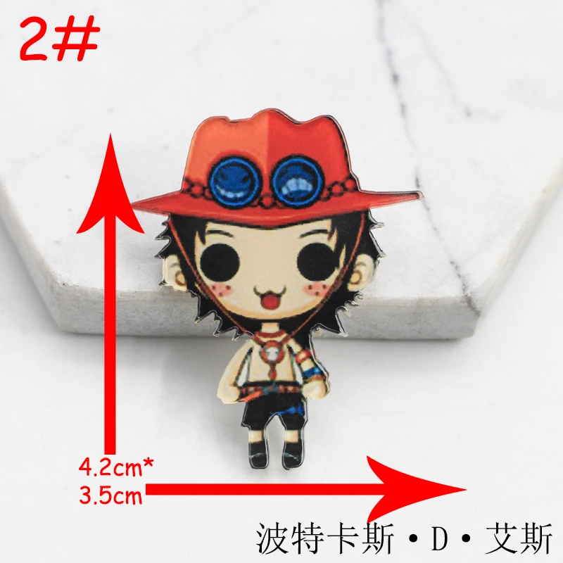 1 шт. микс один кусок значки с героями мультфильмов для рюкзака Kawaii Акриловые