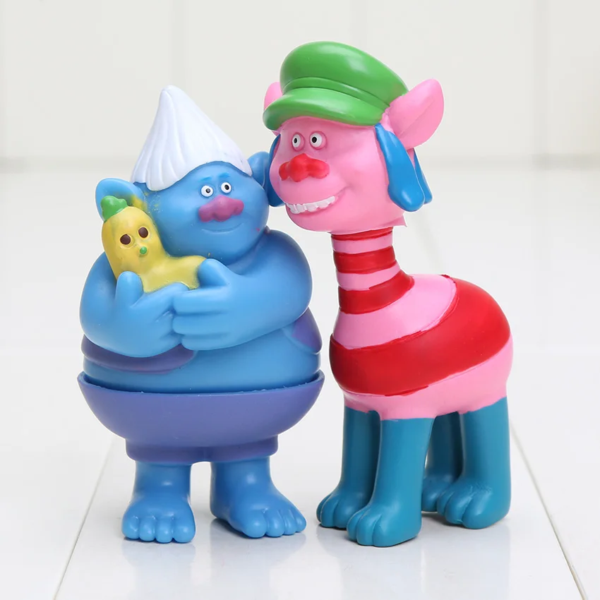 6 шт./компл. 8 см тролли ПВХ Фигурки куклы игрушки для детей Рождество|toys for|toys free