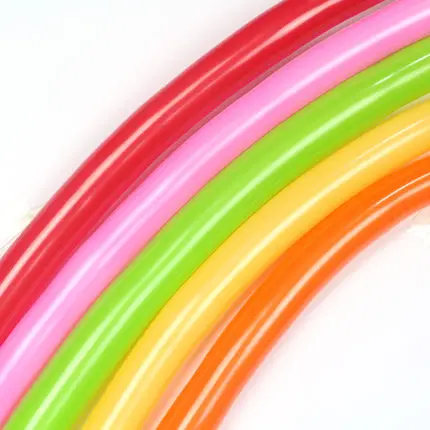 Персиковые волшебные шары с длинными полосками 10 шт. надувные Детские на день