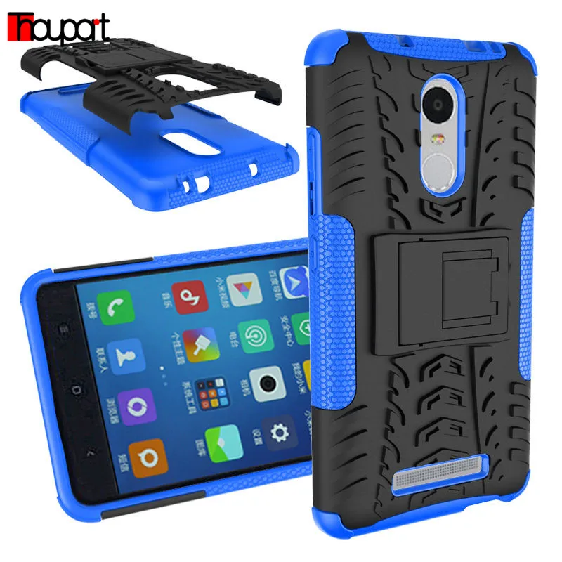 Thouport Case For Xiaomi Redmi Note 3 Pro Prime Hybrid Silicone PC ShockProof Defender Phone Cover Armor Cases Note3 150mm | Мобильные