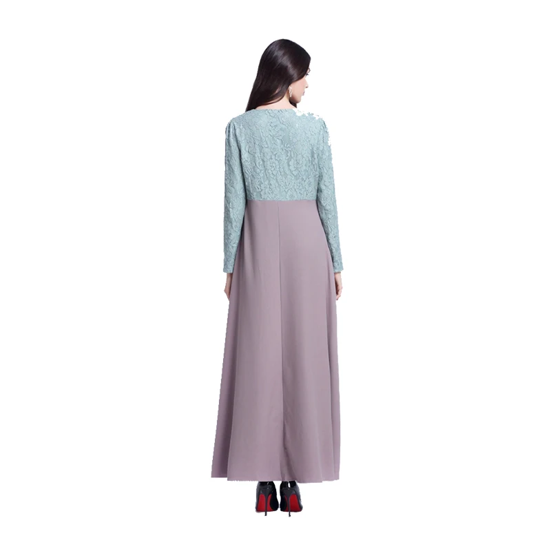 Бесплатная доставка 2017 мусульманское платье для выпускного вечера с Длинным