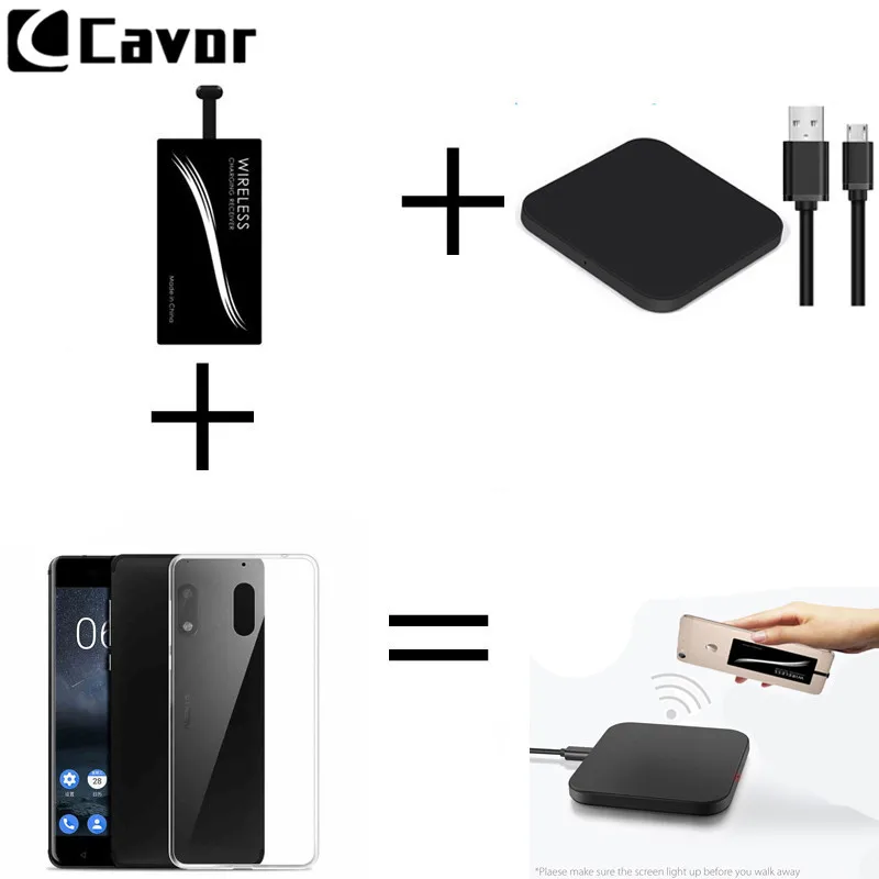 Qi Wireless Charger For Nokia 2 3 5 X 6 X6 6.1 7 Plus 8 Case Mobile Phone Accessories Power Bank Charging Pad Receiver |