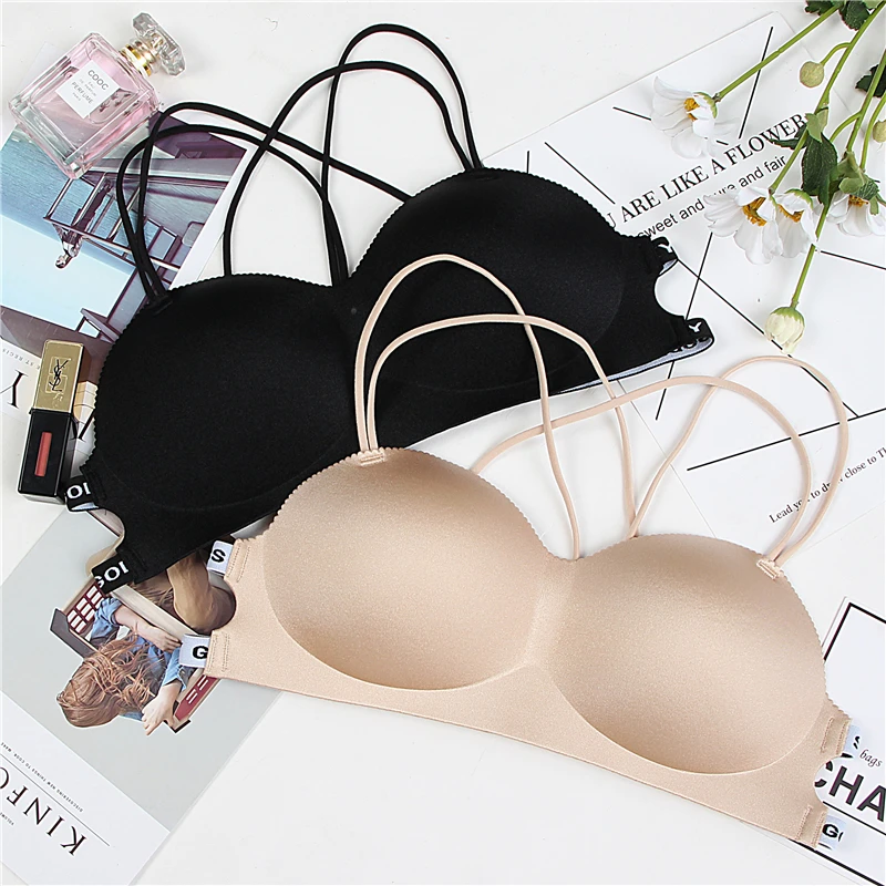 Женский сексуальный бюстгальтер на тонких бретельках нижнее белье для девушек