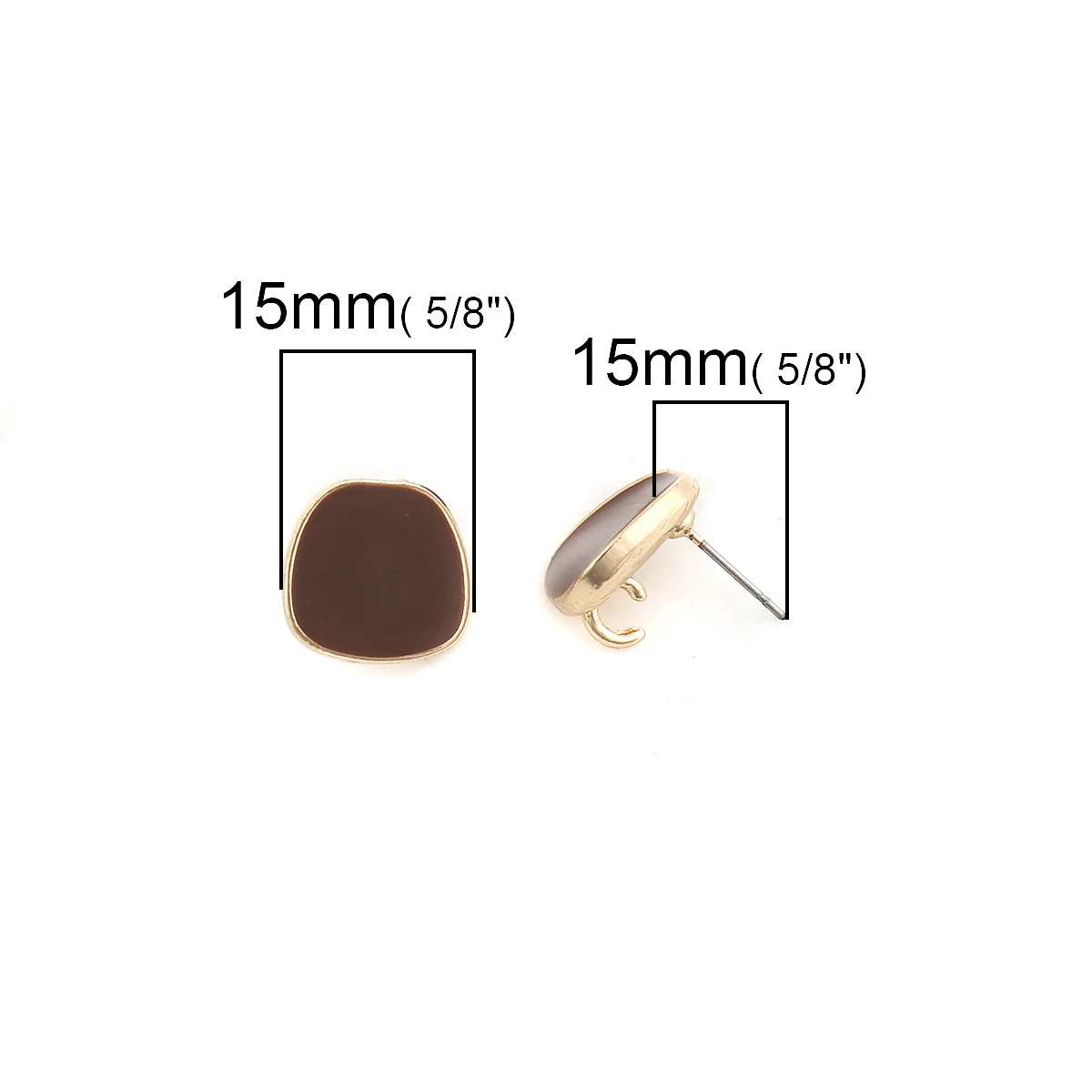 Женские винтажные геометрические серьги DoreenBeads 10 шт. серьги-гвоздики из