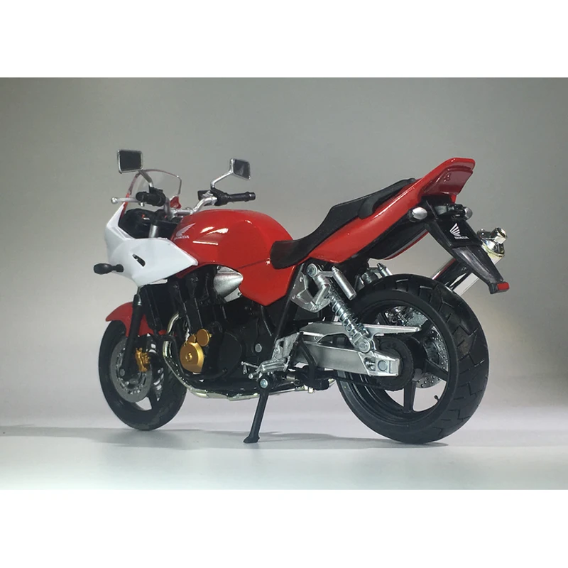 Красная модель мотоцикла HONDA CB1300 в масштабе 1:12 статическая Коллекционная готовый
