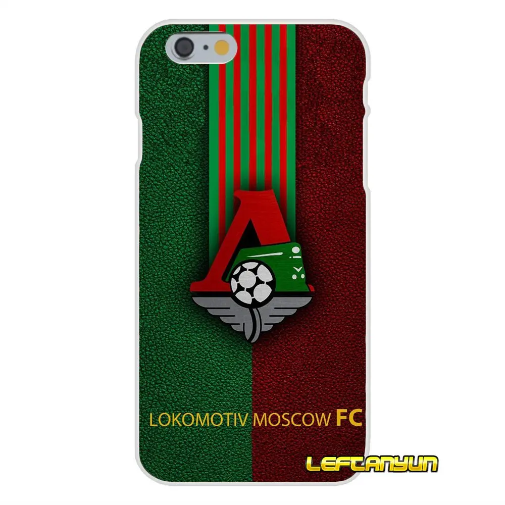 FC Lokomotiv, силиконовый мягкий чехол для телефона, iPhone X, 4, 4S, 5, 5S, 5C, SE, 6, 6 S, 7, 8 Plus
