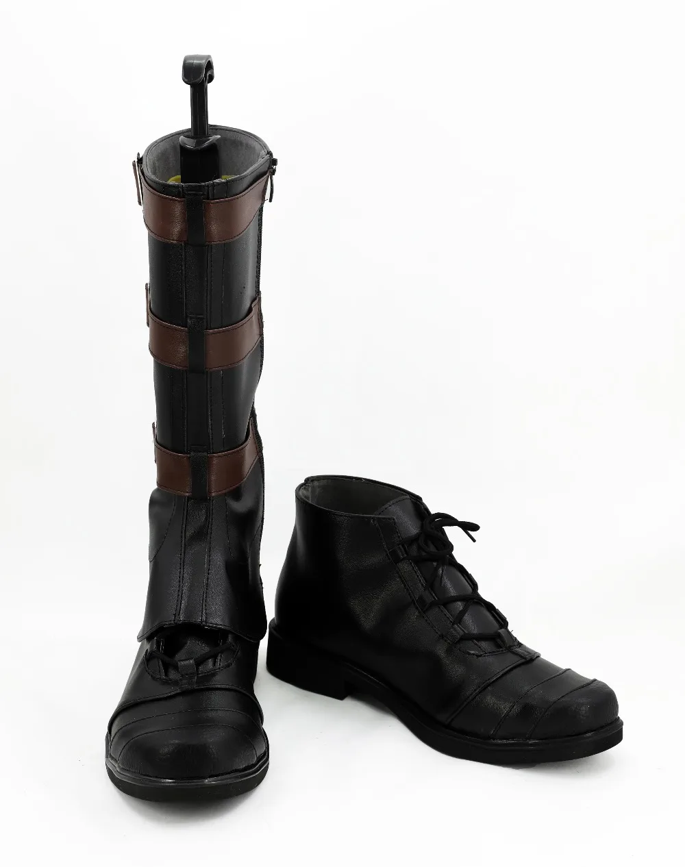 

Steve Rogers Captain Cosplay Shoes Boots Halloween Carnival Party Boots Men Women