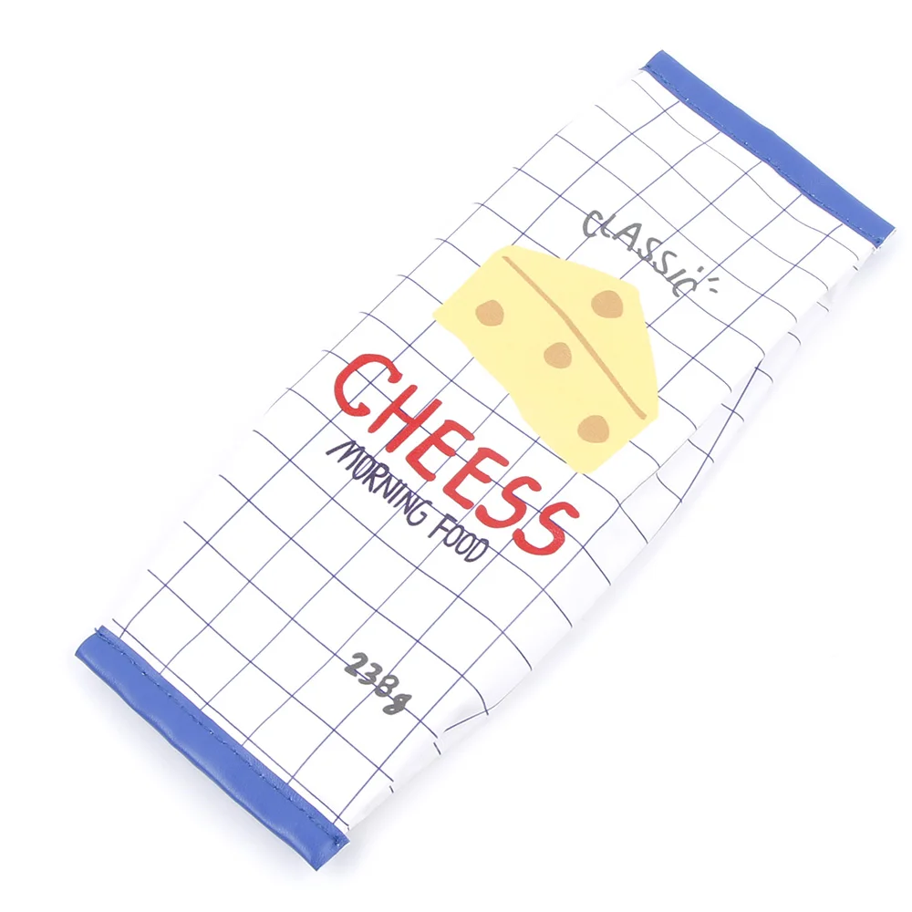 Новинка 1 шт. пеналы для карандашей из ПУ кожи с изображением закусок милые чипсы