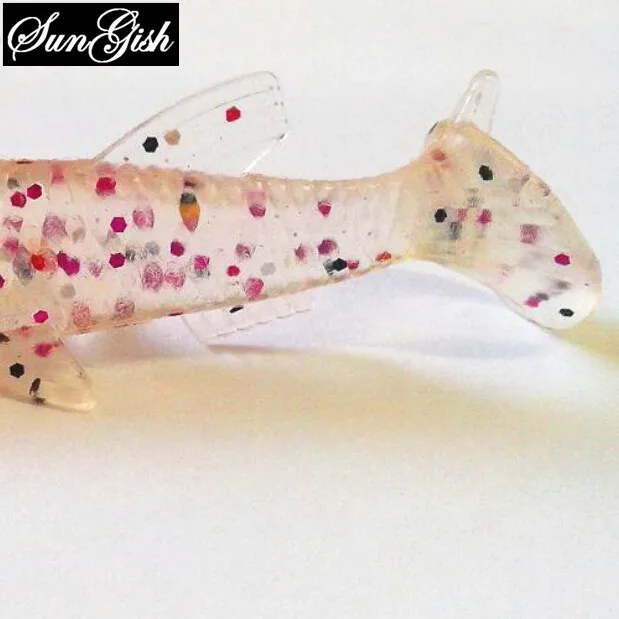 Мягкие Приманки Bionic четыре цвета Рыболовные Снасти Питания Рыбы FA0091 | Спорт и