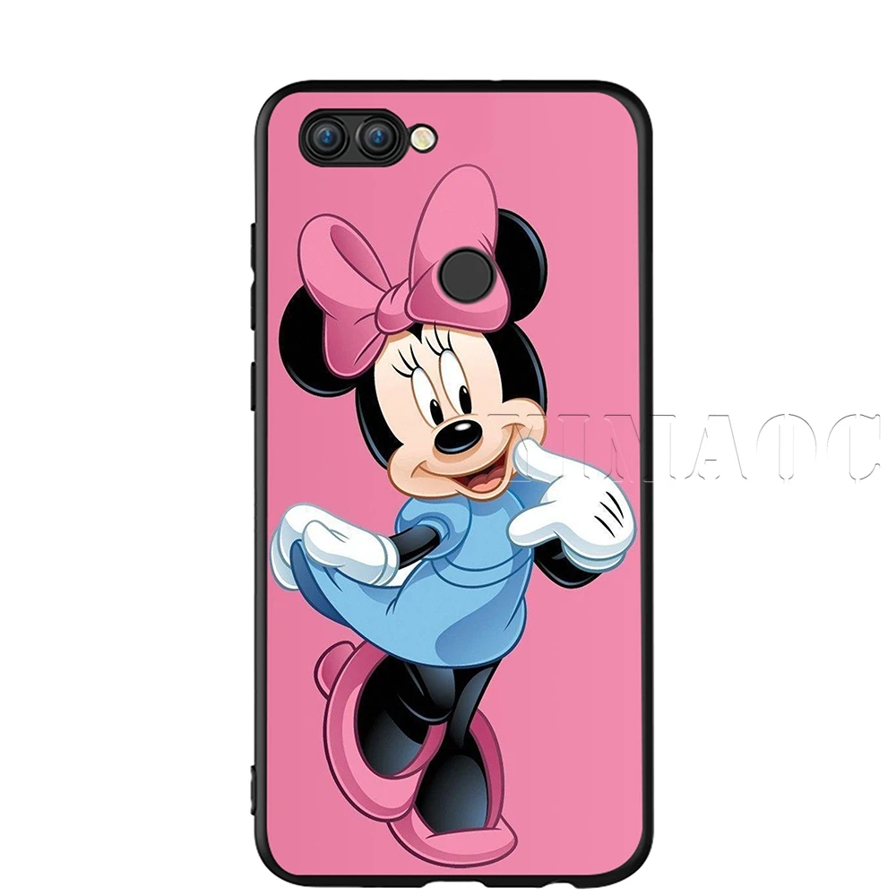 Yimaoc Минни Мышь силиконовый чехол для Huawei Mate 10 P8 P9 P10 P20 Lite Pro P Y7 Y9 Smart Mini - Цвет: 6