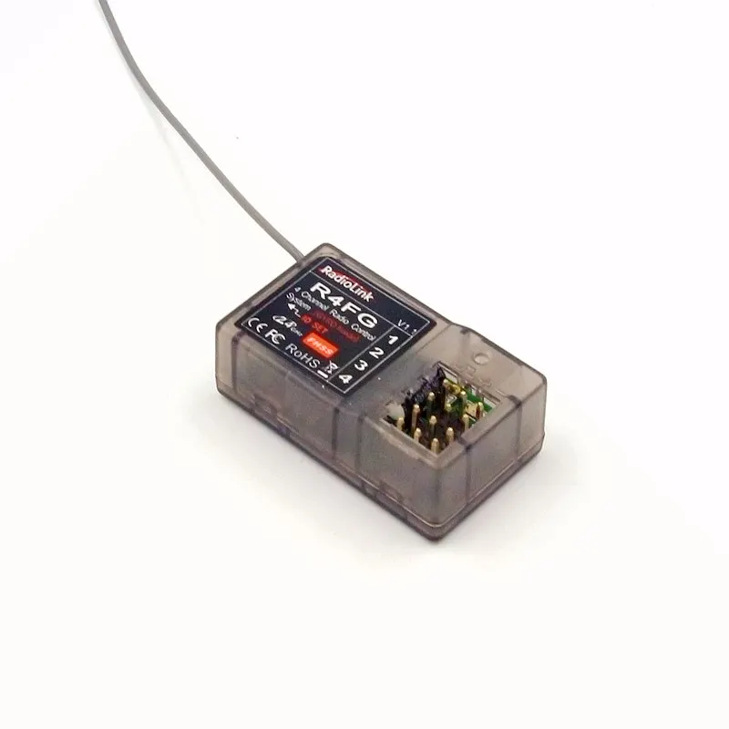 Радиоприемник R4FG 2 4 ГГц канала FHSS для RC4GS RC3S RC4G T8FB передатчик|radiolink receiver|fhss