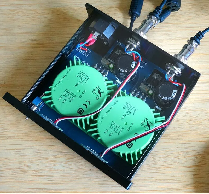 Hifi 2 пути Линейный источник питания DC-2 USB/предусилитель/ЦАП/внешний линейный PSU