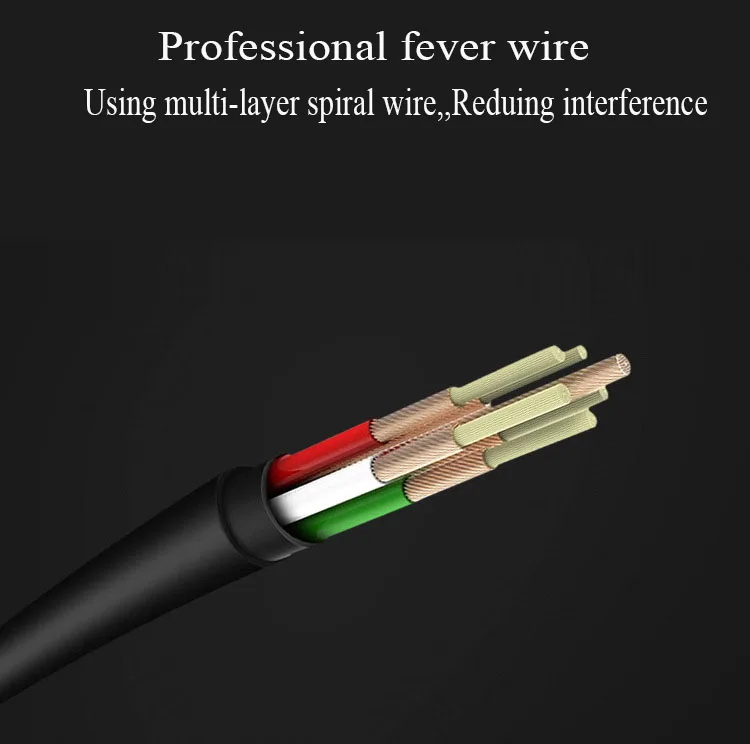 Стерео наушники BOORUI Auriculares B01, стерео наушники с басами, разъем 3,5 мм, наушники-вкладыши для смартфонов