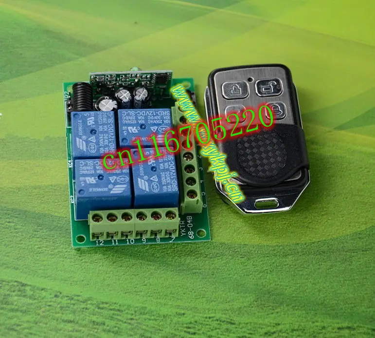 2016 DC 12V 1CH 10A M4/L4/T4 изменение по перемычке RF дистанционный выключатель света