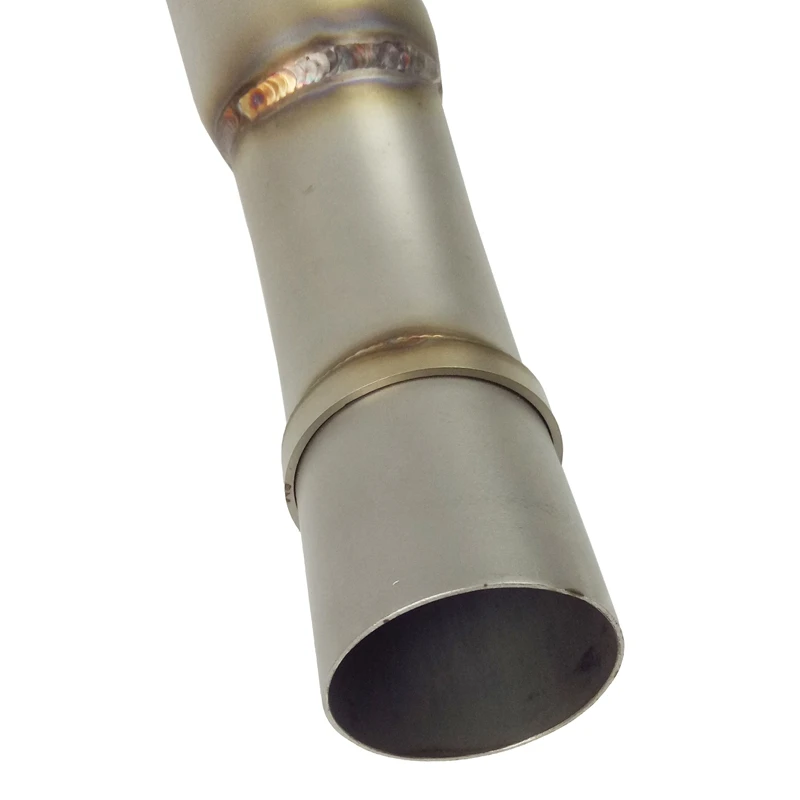 Slip On выхлопных газов для Kawasaki ER 6N 6F ER6F ниндзя 650R 2012 2013 2014 2015 глушитель заголовка Mid