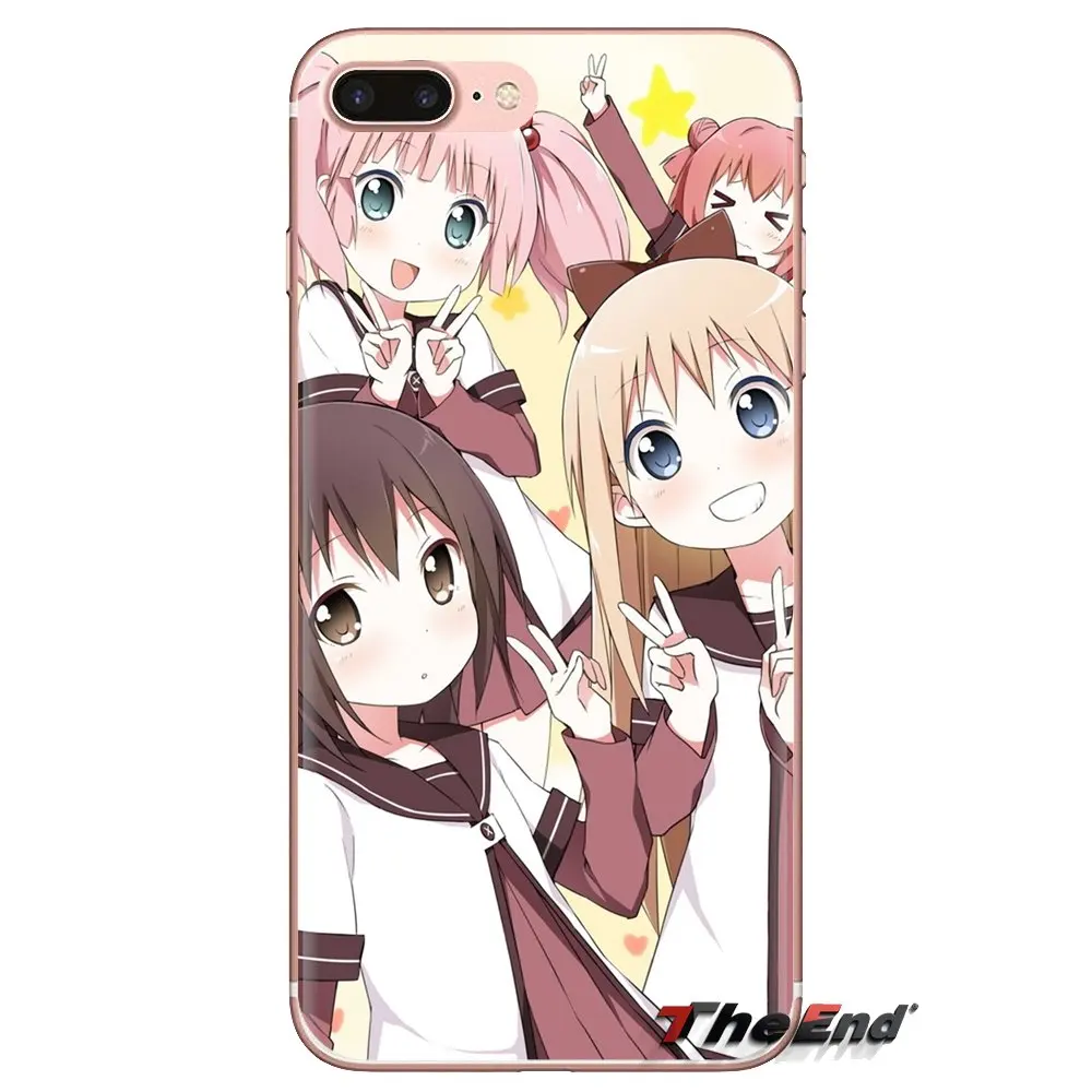 Мягкие прозрачные чехлы Yuru Yuri San Hai для LG Spirit Motorola Moto X4 E4 E5 G5 G5S G6 Z Z2 Z3 G2 G3 C Play Plus Mini |