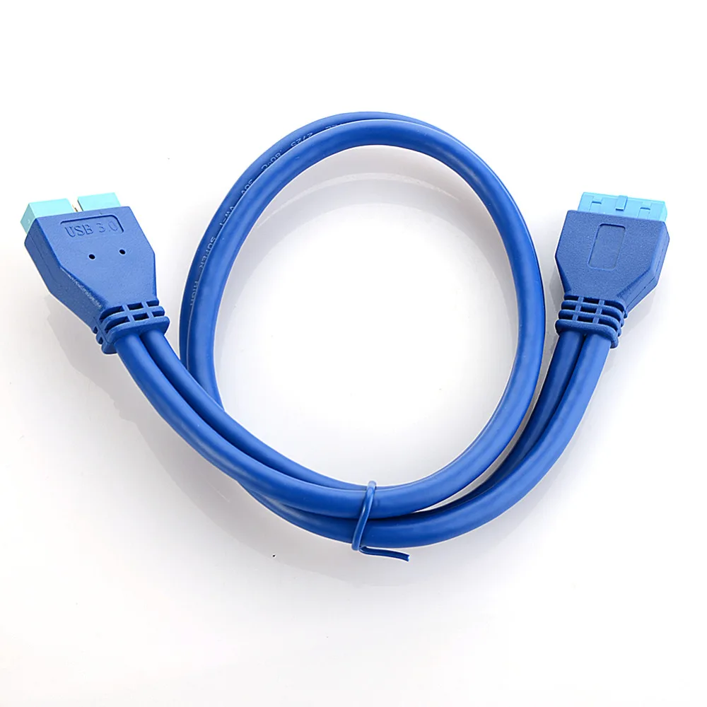 Кабель-удлинитель USB 3 0 для материнской платы 20 контактов штекер-гнездо |