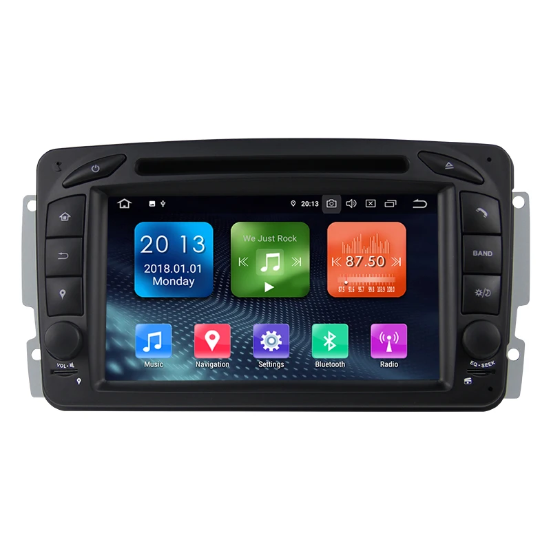KSAOTU 7 &quotDAB + 4G Android 9 0 автомобильный DVD плеер SD GPS для Mercedes Benz C/CLK/G Class W203 Vito