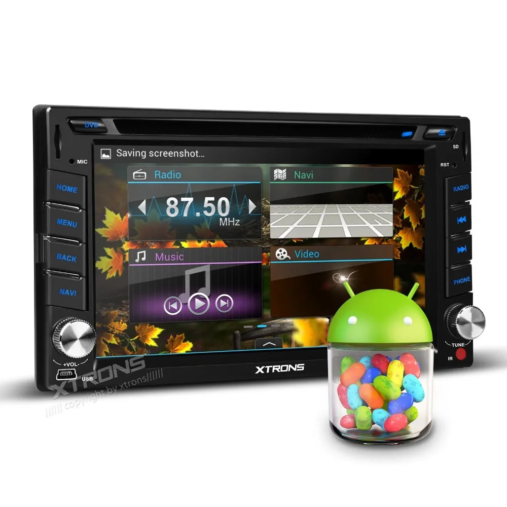 Универсальный fit два 2Din dvd gps андроид 4.4 двухъядерный встроенный цифровой тюнер DVB T