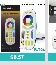 Milight DC12V-24V DMX 512 RGB+ CCT Светодиодная лента управления Лер RBGWW/CW 2,4 GHz RF беспроводной контроллер wifi панель управления терминалом