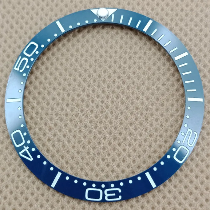 blue 38 мм черный/синий керамический ободок вставки светящиеся для 40 мм submariner часы A918 - Цвет: blue