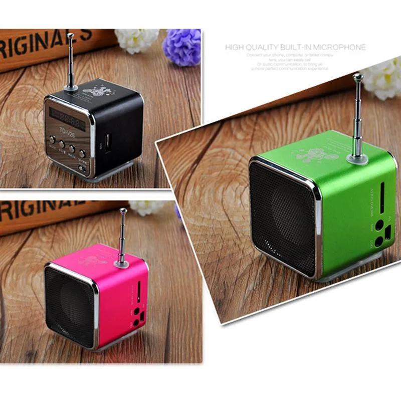 AIKEGLOBAL Hifi мультимедиа Bluetooth беспроводной портативный динамик супер бас с USB/TF/AUX/FM
