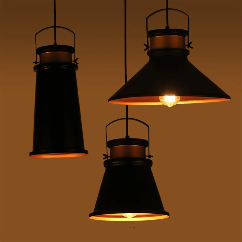 Лофт RH Промышленный Склад подвесные светильники американский кантри лампы