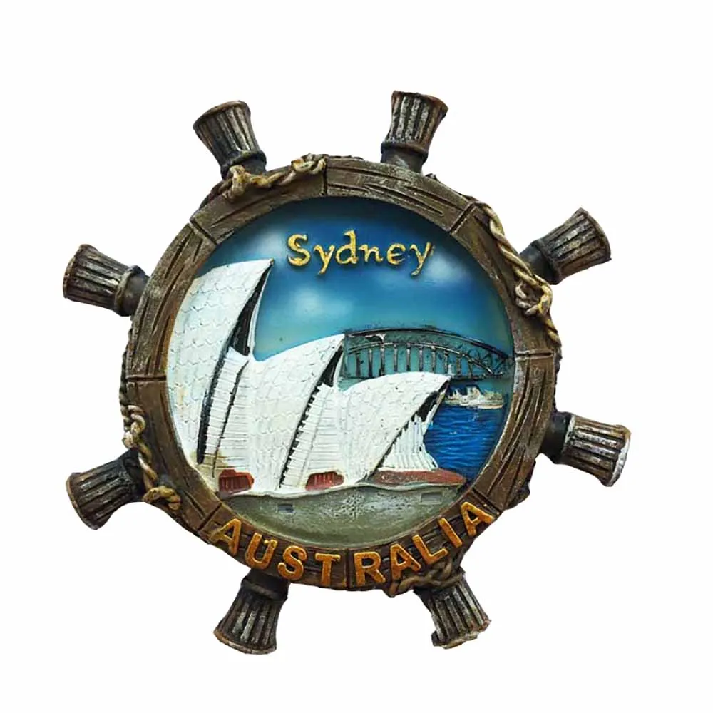 Lychee Австралия Сиднея опера холодильник магнитная наклейка знаменитый пейзаж