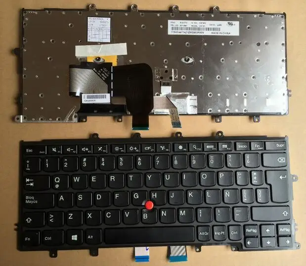 Новая клавиатура для Lenovo ThinkPad X240 X240S X240I X250 X260 X270 Испанский/ESPANOL/Латинский