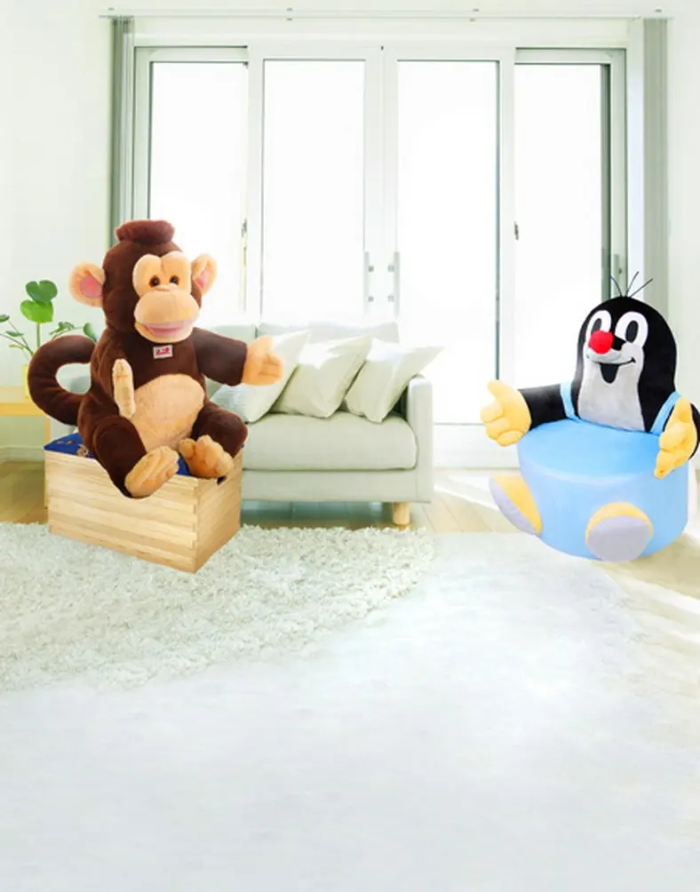 

Cute Cartoon Monkey Photography Backdrops Photo Props Studio Background 5x7ft