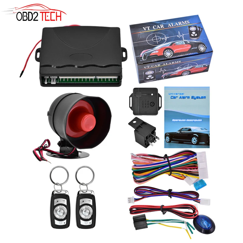 5 шт. в партии 12 В Автомобильная сигнализация односторонняя охранная для